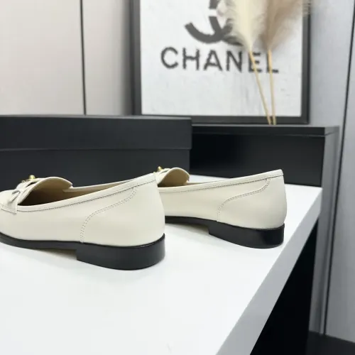 Replica Chanel Leather Shoes For Women #1432499 $112.00 USD for Wholesale