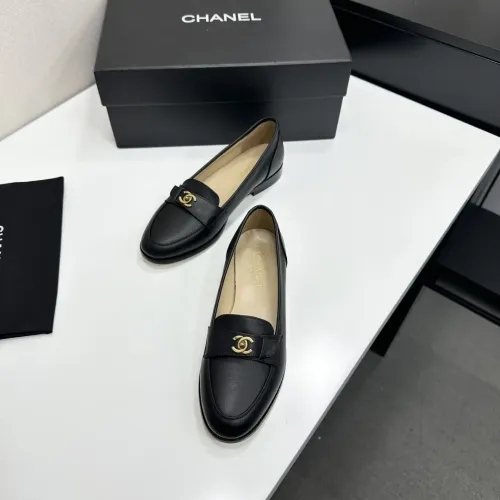 Replica Chanel Leather Shoes For Women #1432500 $112.00 USD for Wholesale