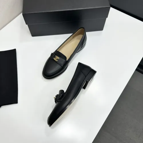 Replica Chanel Leather Shoes For Women #1432500 $112.00 USD for Wholesale
