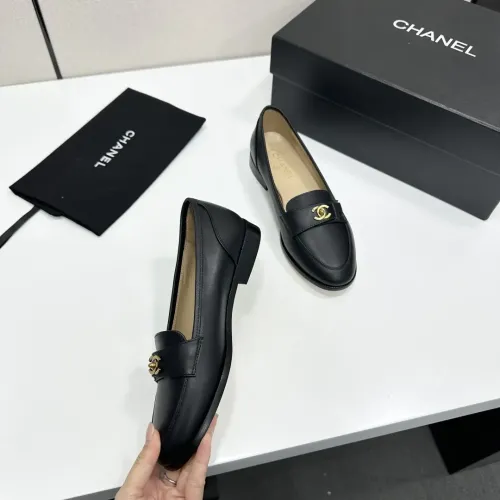 Replica Chanel Leather Shoes For Women #1432500 $112.00 USD for Wholesale