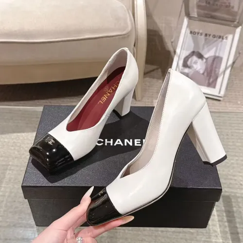 Chanel High-Heeled Shoes For Women #1432512 $102.00 USD, Wholesale Replica Chanel High-Heeled Shoes