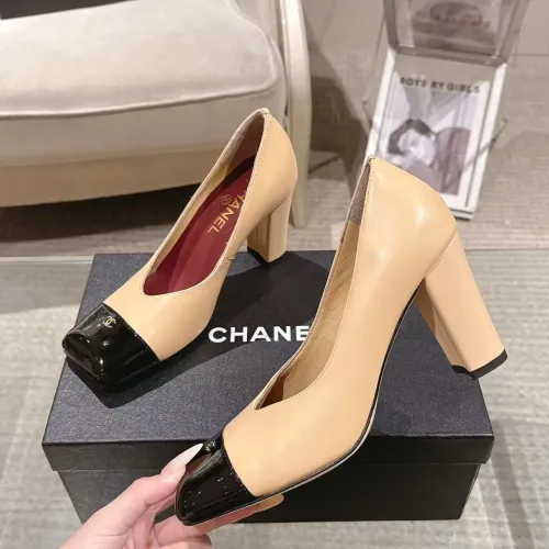 Chanel High-Heeled Shoes For Women #1432513 $102.00 USD, Wholesale Replica Chanel High-Heeled Shoes