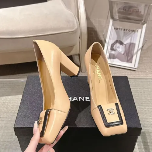 Replica Chanel High-Heeled Shoes For Women #1432516 $105.00 USD for Wholesale