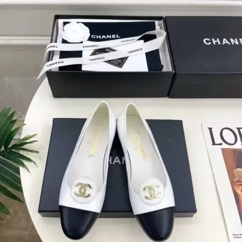 Replica Chanel Flat Shoes For Women #1432519 $92.00 USD for Wholesale