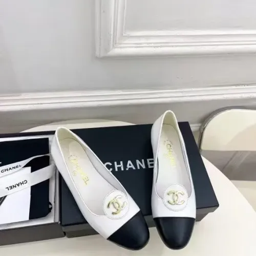 Replica Chanel Flat Shoes For Women #1432519 $92.00 USD for Wholesale