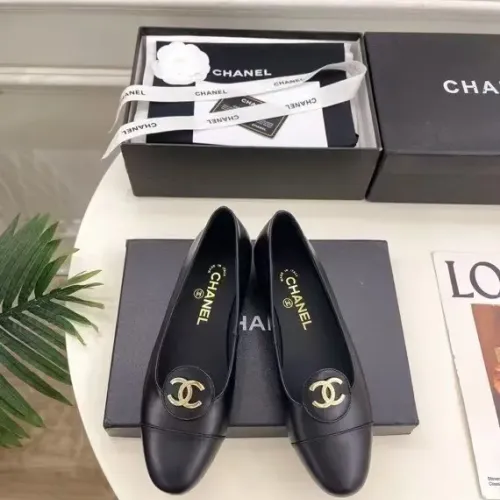 Replica Chanel Flat Shoes For Women #1432521 $92.00 USD for Wholesale