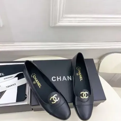 Replica Chanel Flat Shoes For Women #1432521 $92.00 USD for Wholesale