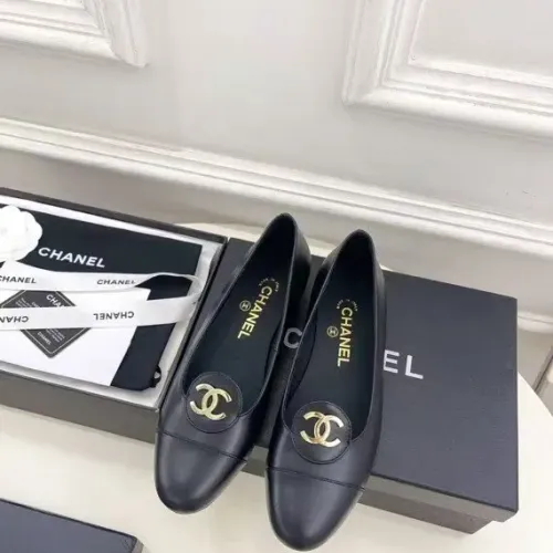 Replica Chanel Flat Shoes For Women #1432521 $92.00 USD for Wholesale