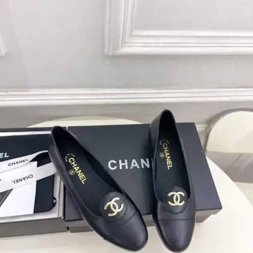 Replica Chanel Flat Shoes For Women #1432521 $92.00 USD for Wholesale