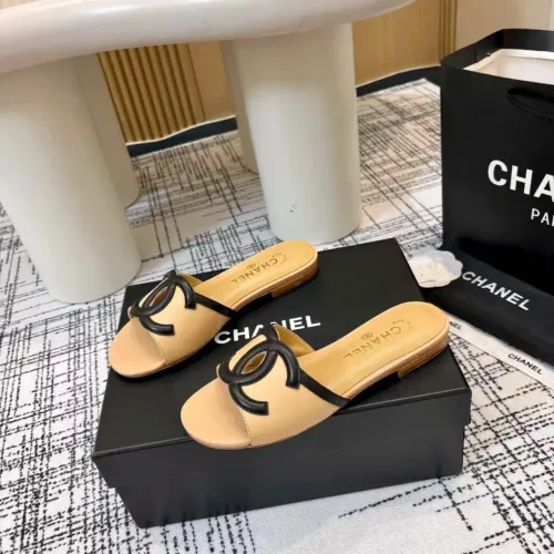 Chanel Slippers For Women #1432523 $85.00 USD, Wholesale Replica Chanel Slippers
