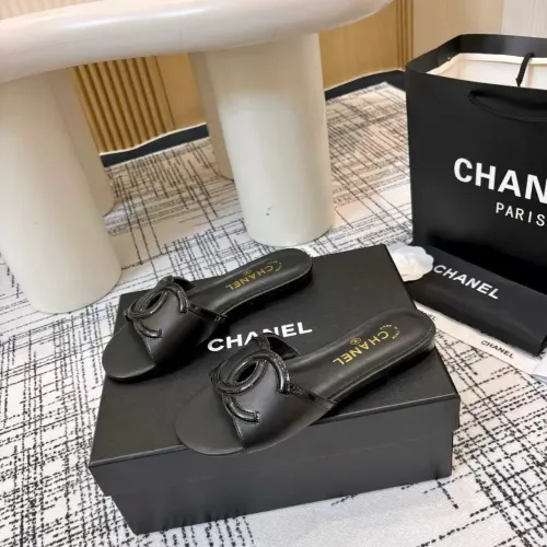 Chanel Slippers For Women #1432525 $85.00 USD, Wholesale Replica Chanel Slippers