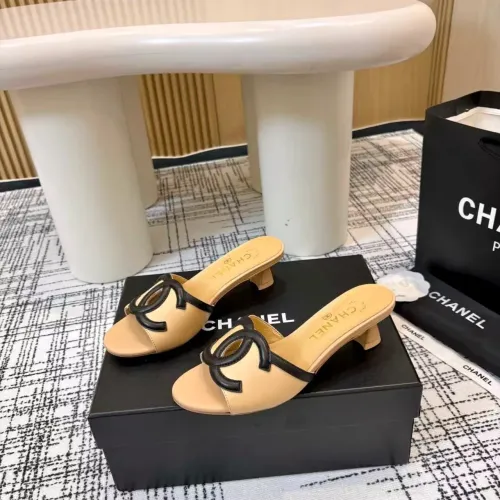 Chanel Slippers For Women #1432527 $85.00 USD, Wholesale Replica Chanel Slippers