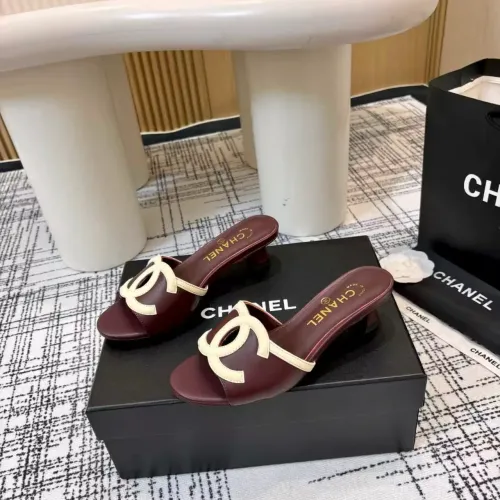Chanel Slippers For Women #1432528 $85.00 USD, Wholesale Replica Chanel Slippers
