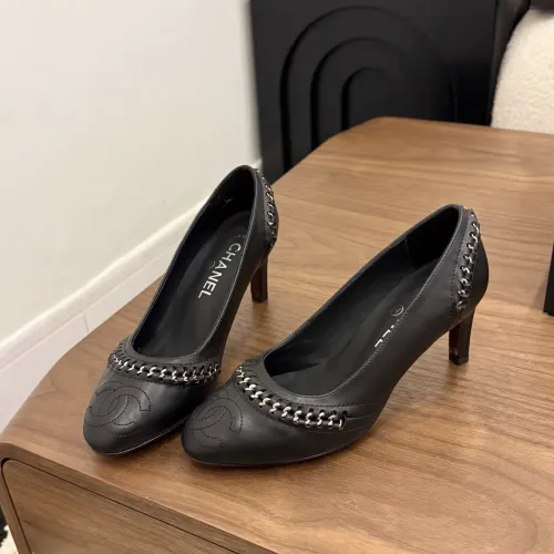 Chanel High-Heeled Shoes For Women #1432597 $122.00 USD, Wholesale Replica Chanel High-Heeled Shoes