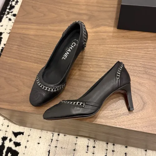 Replica Chanel High-Heeled Shoes For Women #1432597 $122.00 USD for Wholesale