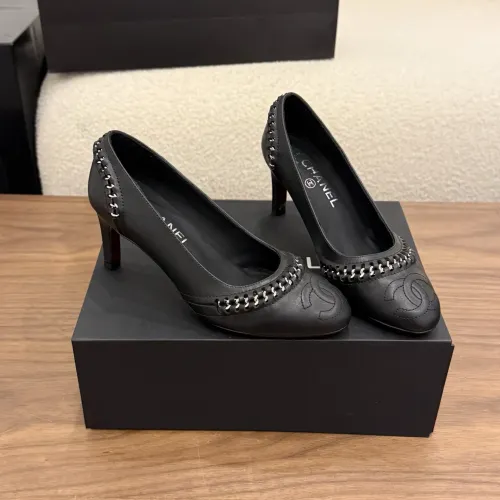 Replica Chanel High-Heeled Shoes For Women #1432597 $122.00 USD for Wholesale