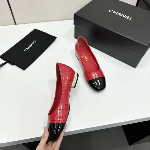 Replica Chanel Flat Shoes For Women #1432601 $112.00 USD for Wholesale