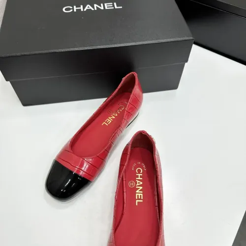 Replica Chanel Flat Shoes For Women #1432601 $112.00 USD for Wholesale