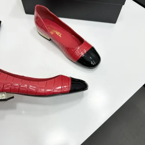 Replica Chanel Flat Shoes For Women #1432601 $112.00 USD for Wholesale