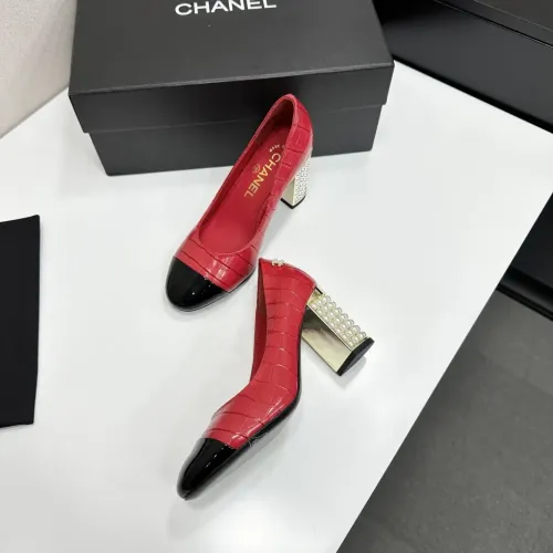 Replica Chanel High-Heeled Shoes For Women #1432604 $112.00 USD for Wholesale