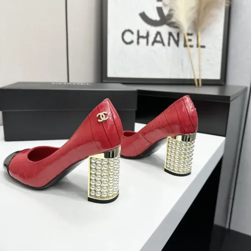 Replica Chanel High-Heeled Shoes For Women #1432604 $112.00 USD for Wholesale