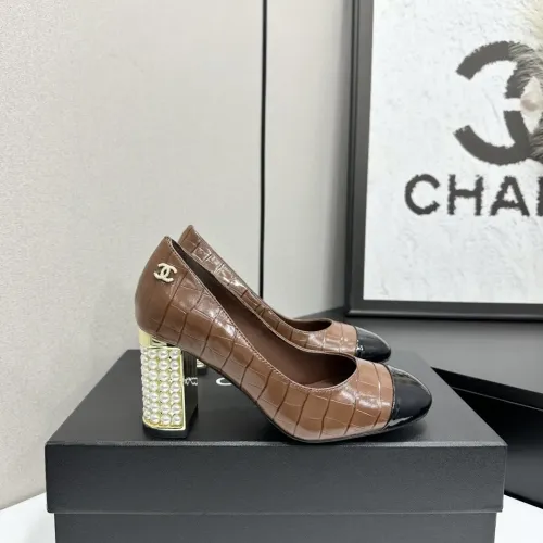 Chanel High-Heeled Shoes For Women #1432605 $112.00 USD, Wholesale Replica Chanel High-Heeled Shoes