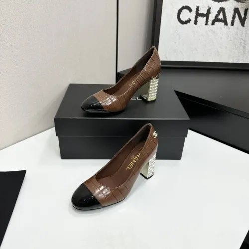 Replica Chanel High-Heeled Shoes For Women #1432605 $112.00 USD for Wholesale