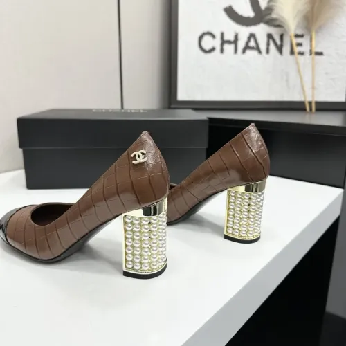 Replica Chanel High-Heeled Shoes For Women #1432605 $112.00 USD for Wholesale