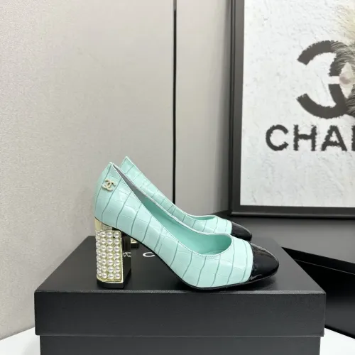 Chanel High-Heeled Shoes For Women #1432607 $112.00 USD, Wholesale Replica Chanel High-Heeled Shoes