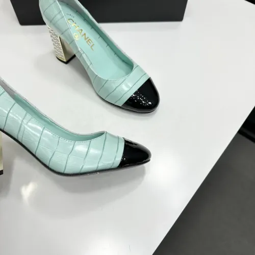 Replica Chanel High-Heeled Shoes For Women #1432607 $112.00 USD for Wholesale