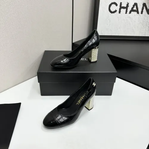 Replica Chanel High-Heeled Shoes For Women #1432608 $112.00 USD for Wholesale
