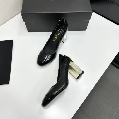 Replica Chanel High-Heeled Shoes For Women #1432608 $112.00 USD for Wholesale