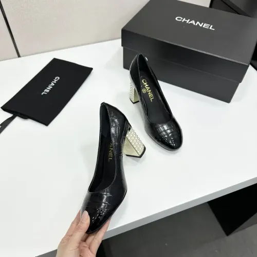 Replica Chanel High-Heeled Shoes For Women #1432608 $112.00 USD for Wholesale