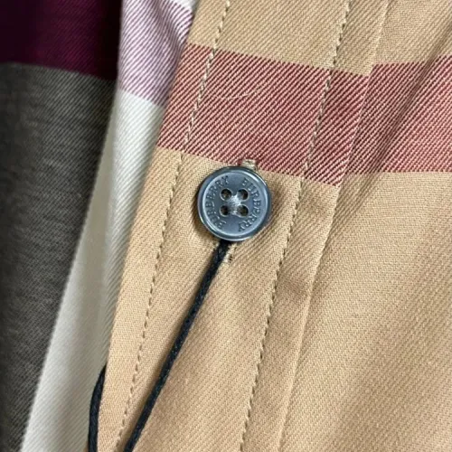 Replica Burberry Shirts Long Sleeved For Men #1432619 $60.00 USD for Wholesale