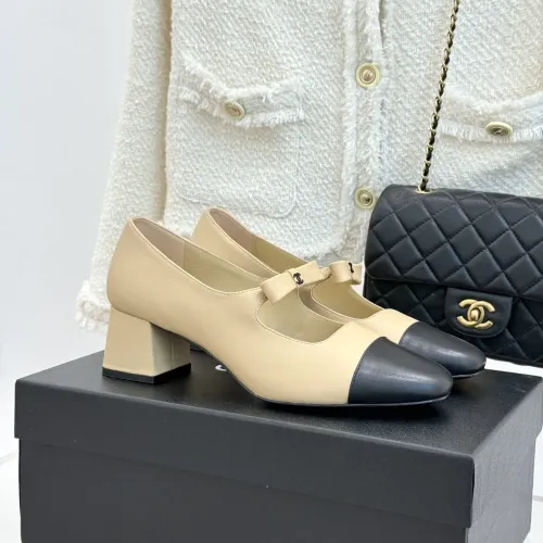 Chanel High-Heeled Shoes For Women #1432622 $108.00 USD, Wholesale Replica Chanel High-Heeled Shoes