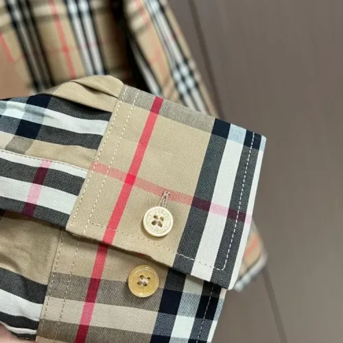 Replica Burberry Shirts Long Sleeved For Men #1432624 $64.00 USD for Wholesale