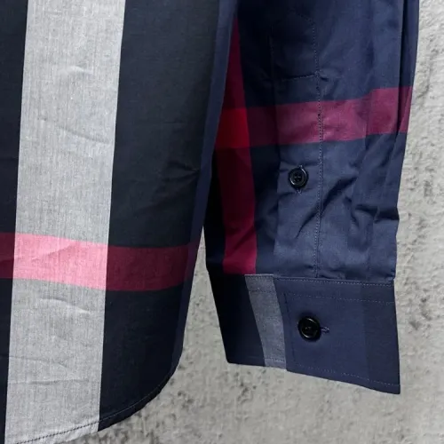 Replica Burberry Shirts Long Sleeved For Men #1432628 $60.00 USD for Wholesale