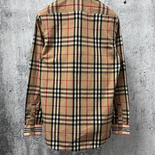 Replica Burberry Shirts Long Sleeved For Men #1432646 $72.00 USD for Wholesale