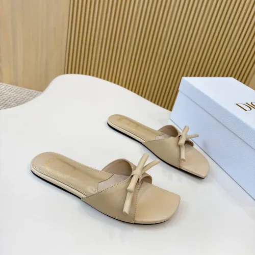 Replica Christian Dior Slippers For Women #1432648 $82.00 USD for Wholesale