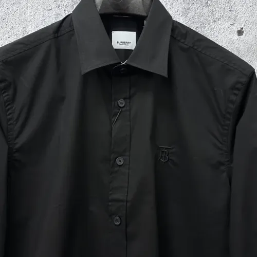 Replica Burberry Shirts Long Sleeved For Men #1432650 $72.00 USD for Wholesale