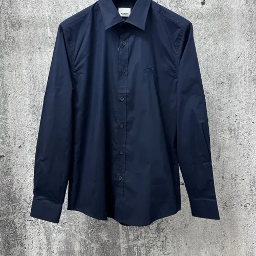 Burberry Shirts Long Sleeved For Men #1432651 $72.00 USD, Wholesale Replica Burberry Shirts