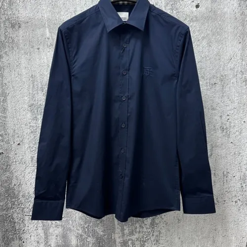 Burberry Shirts Long Sleeved For Men #1432653 $72.00 USD, Wholesale Replica Burberry Shirts