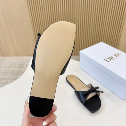 Replica Christian Dior Slippers For Women #1432657 $82.00 USD for Wholesale