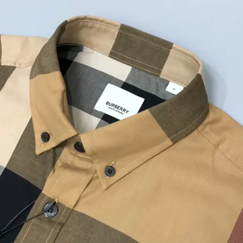 Replica Burberry Shirts Short Sleeved For Men #1432662 $56.00 USD for Wholesale