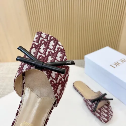 Replica Christian Dior Slippers For Women #1432665 $82.00 USD for Wholesale