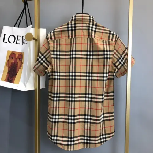 Replica Burberry Shirts Short Sleeved For Men #1432666 $56.00 USD for Wholesale