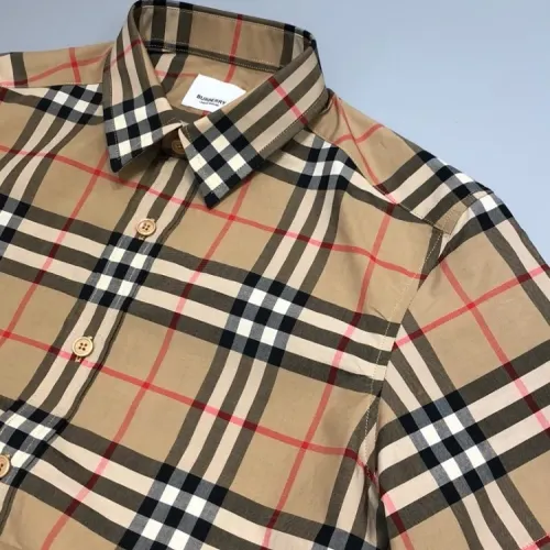 Replica Burberry Shirts Short Sleeved For Men #1432666 $56.00 USD for Wholesale