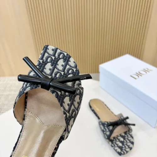 Replica Christian Dior Slippers For Women #1432668 $82.00 USD for Wholesale