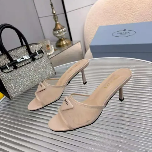 Prada Slippers For Women #1432671 $80.00 USD, Wholesale Replica Prada Slippers