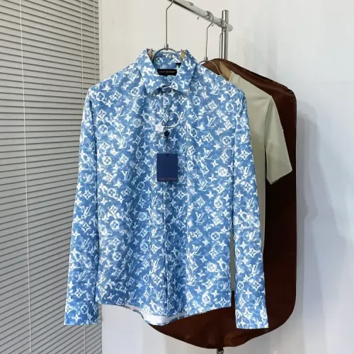 Louis Vuitton LV Shirts Long Sleeved For Men #1432679 $72.00 USD, Wholesale Replica Louis Vuitton LV Shirts